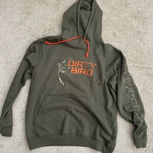 Browning Olive and Red Hoodie
